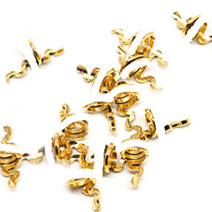 歐美流行維京復古風髮夾發扣古金古銀掛飾愛爾蘭彈簧長蛇掛件髮飾