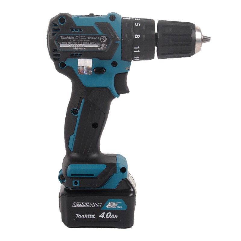 12V batería de litio recargable perforación eléctrica perforación motor destornillador eléctrico sin escobillas DF332 eléctrico