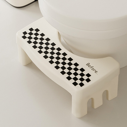 Toilet stool feet stool toilet squatting pit magic plastic thickened footstep small step stool children's bathroom anti-slip foot stool