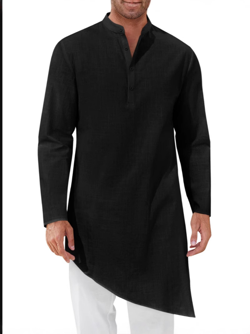Fashionable long shirt, (Cross-border trading), Aliexpress