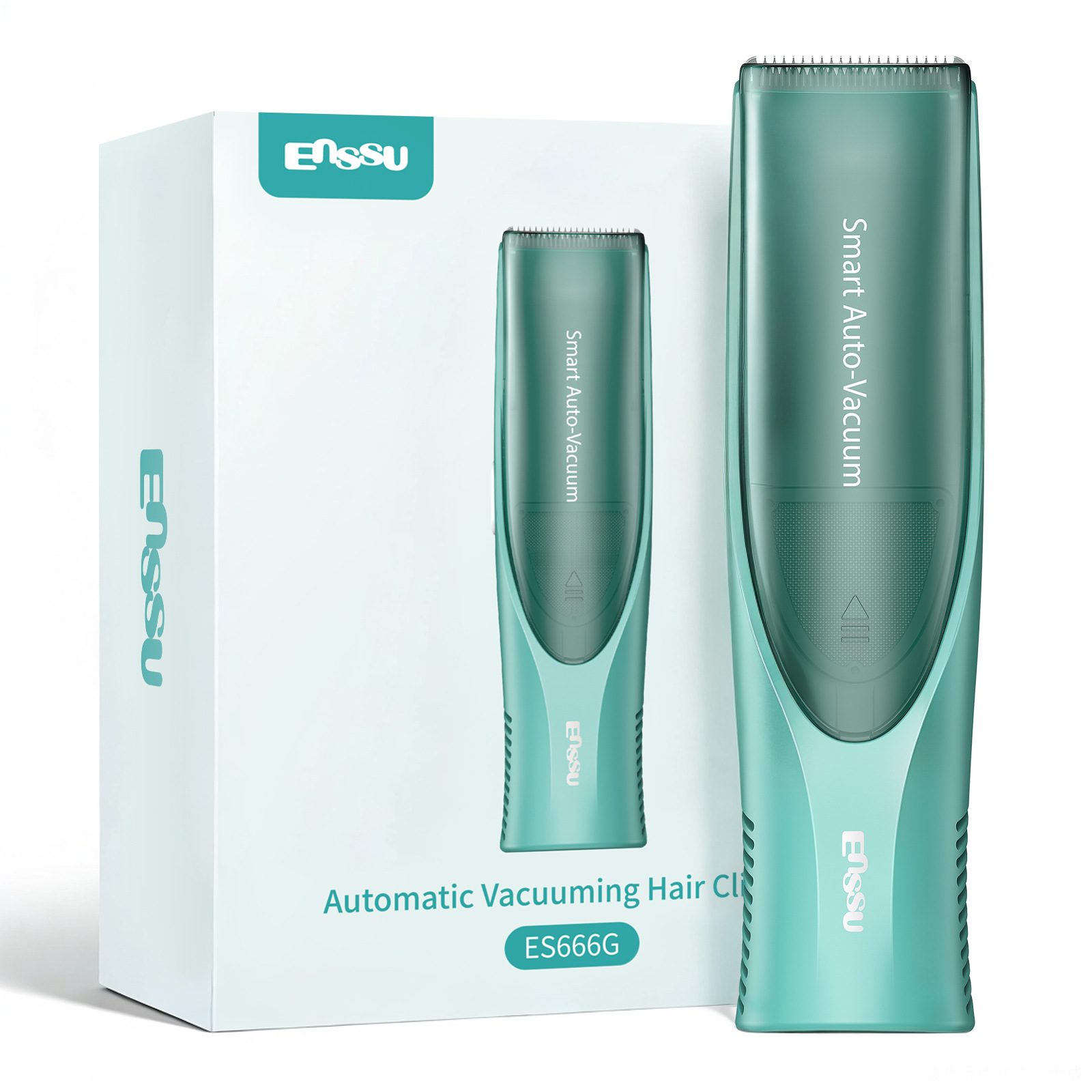 Enssu Baby Hair Clipper Baby Special Hair Shaving Ultra-Quiet Automatic Hair Suction Newborn Kids Electric Clipper Artifact
