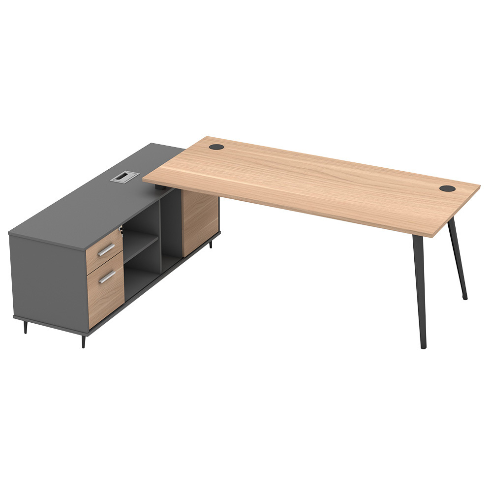 Nuevo jefe de escritorio simple gran escritorio de la atmósfera ejecutiva mesa de oficina de fábrica de muebles mesa jefe
