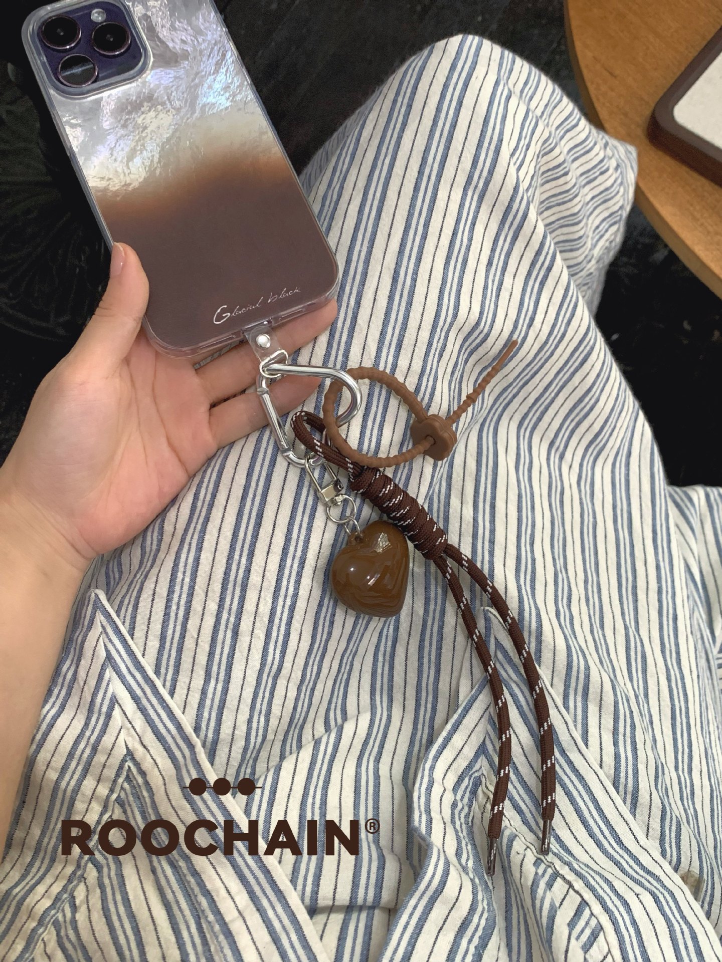 Simple Style Style 1 Piece Nylon Heart Shape Bag Charms