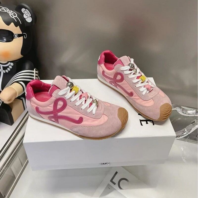 Putian Shoes Pure Original Lew Luo Jia Ballet Runner 2.0 Leather Training Shoes Low-Top Casual Sports Shoes Putian Shoes Pure Original Lew Luo Jia Ballet Runner 2.0 Leather Training Shoes Low-Top Casual Sports Shoes