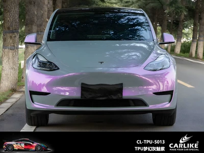 Automotive Film — Wrap, Five-Year Warranty, Self-Healing - 152-15m-tpu-dream-gray-charm-purple
