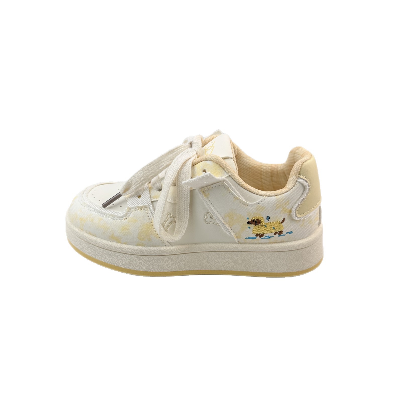 Yuanbo 2025 otoño versátil zapatos blancos de mujer nuevos zapatos de pan de suela gruesa coreanos zapatos deportivos casuales de nicho image 6