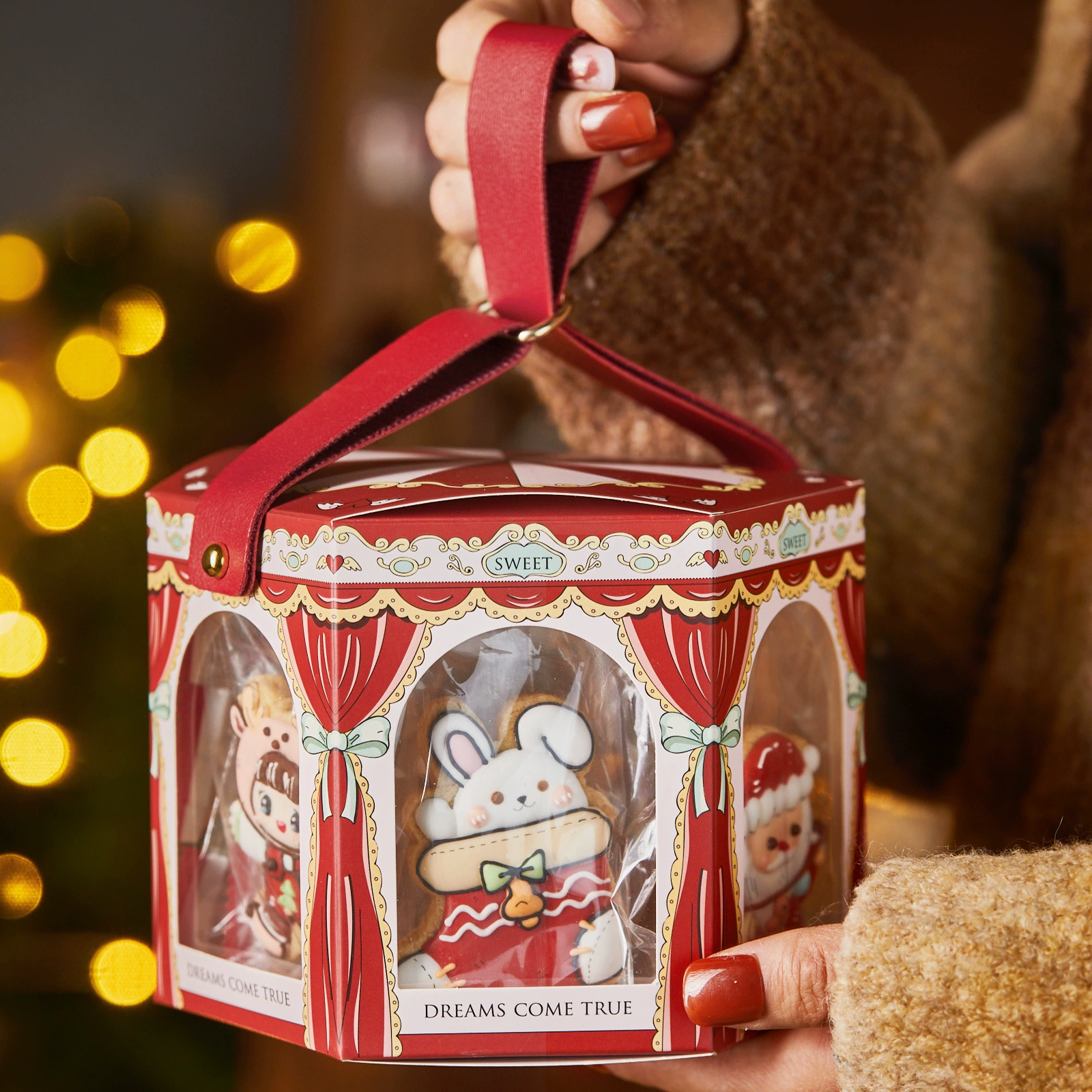 Н Christmas Creative Package Выпечка Sesm Stick Stick Smooth Conscanuous Tracker Whenever Biscuits Berrying Blael Baussing Gift Box