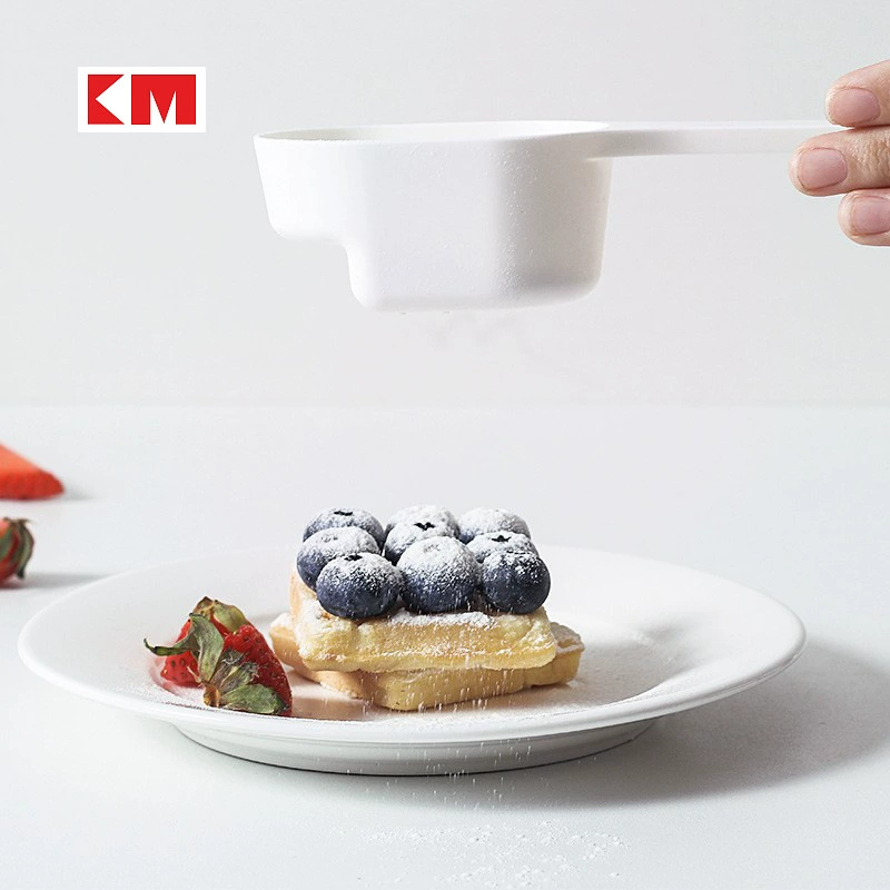 Разбрасыватель для приправ KM 5035, равномерный дозатор для пищевой соды, ложка для разбрасывания приправ, ручной ситечко-дозатор для сахара