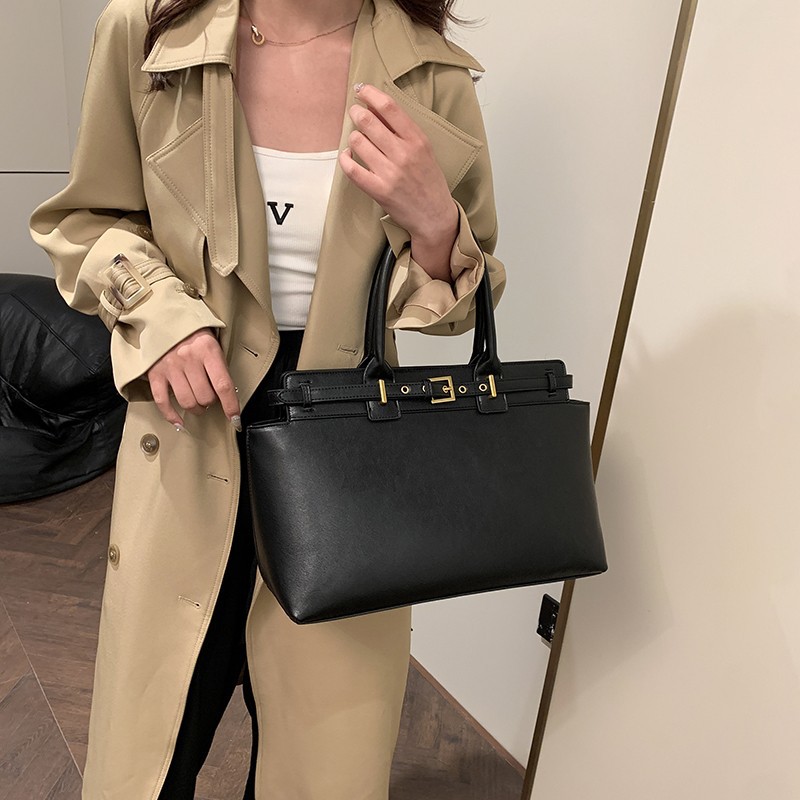 Bolsa de mano de comercio exterior transfronterizo para mujeres nueva moda europea y americana de alta calidad sensación de gran capacidad exquisita bolsa de hombro de viaje