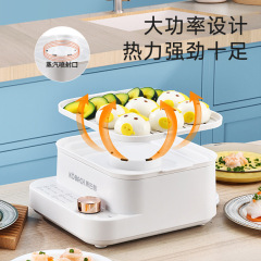 Kangbach electric steamer integrated multi-layer steamer household large-capacity multi-functional electric steamer steam pot cooking pot wholesale
