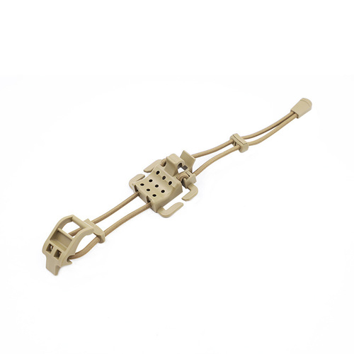 Outdoor backpack climbing pole strap buckle elastic rope binding buckle strap buckle backpack external buckle