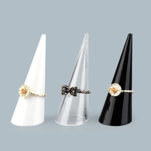 Tapered acrylic display rack ring rack jewelry rack jewelry display props ring holder fingertip ring base