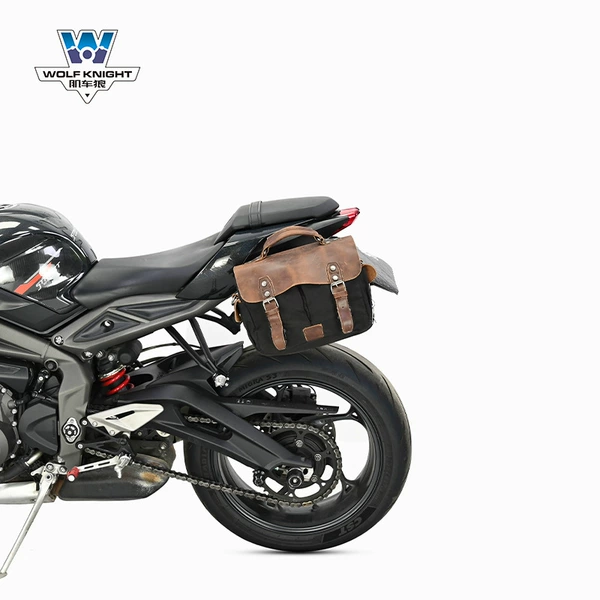 Street Triple 765-single left (small style) canvas bag