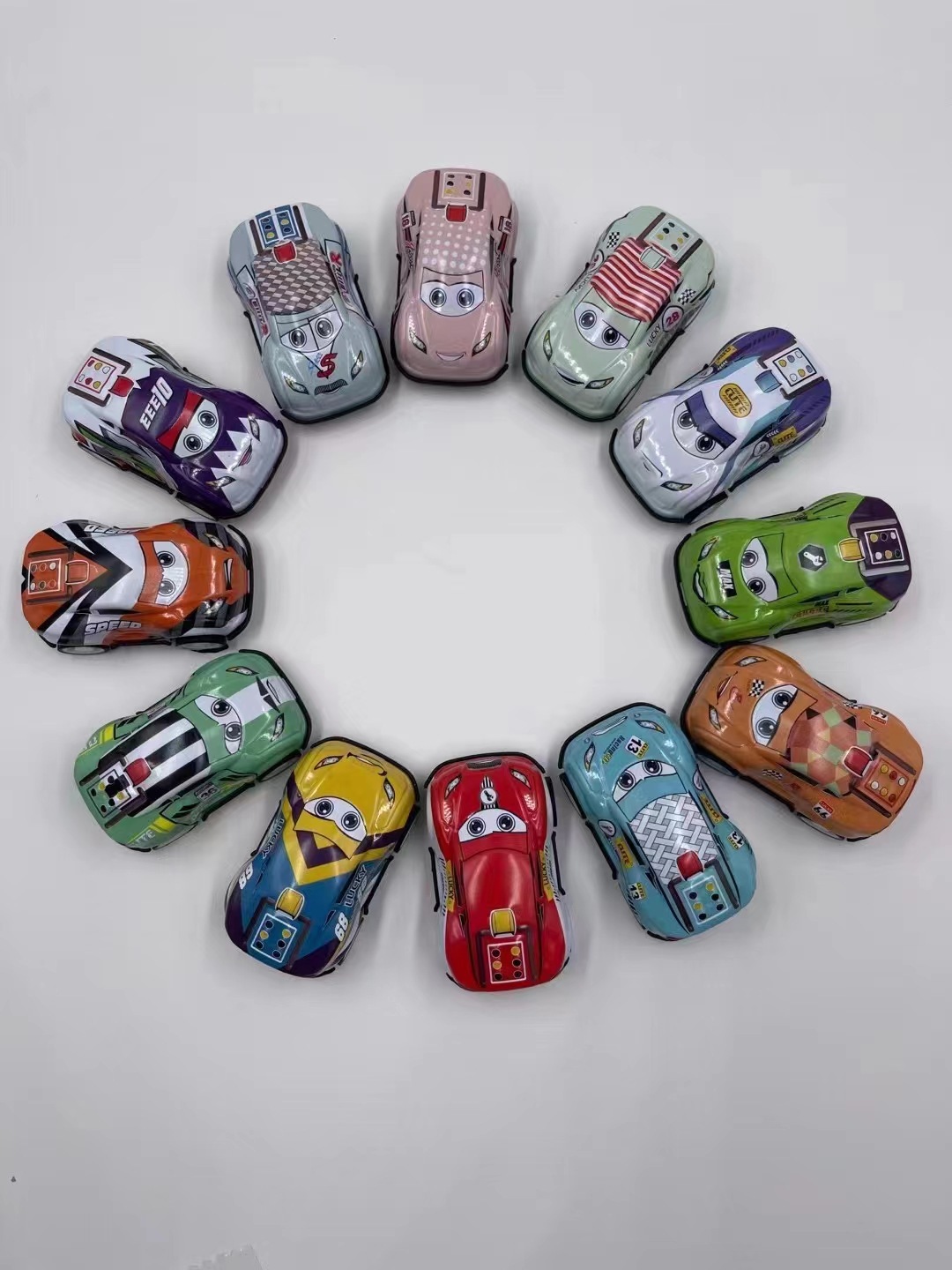 Coches de aleación mini coches de juguetes para niños al por mayor puestos de carga de azúcar modelo de automóvil de simulación