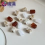 亚克力手工方形穿孔桶珠
