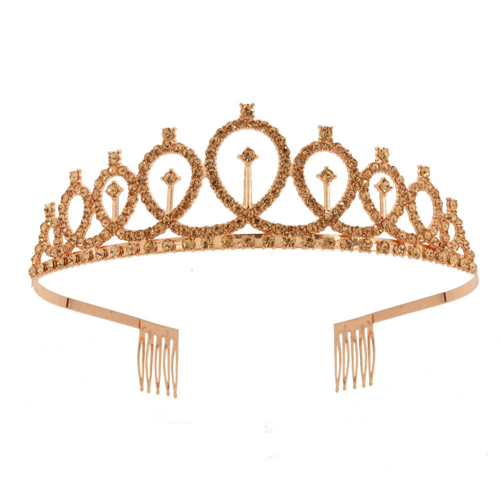 Диадема-ободок набор с кристаллами и лентой "Birthday Queen", комфортная подарочная принадлежность