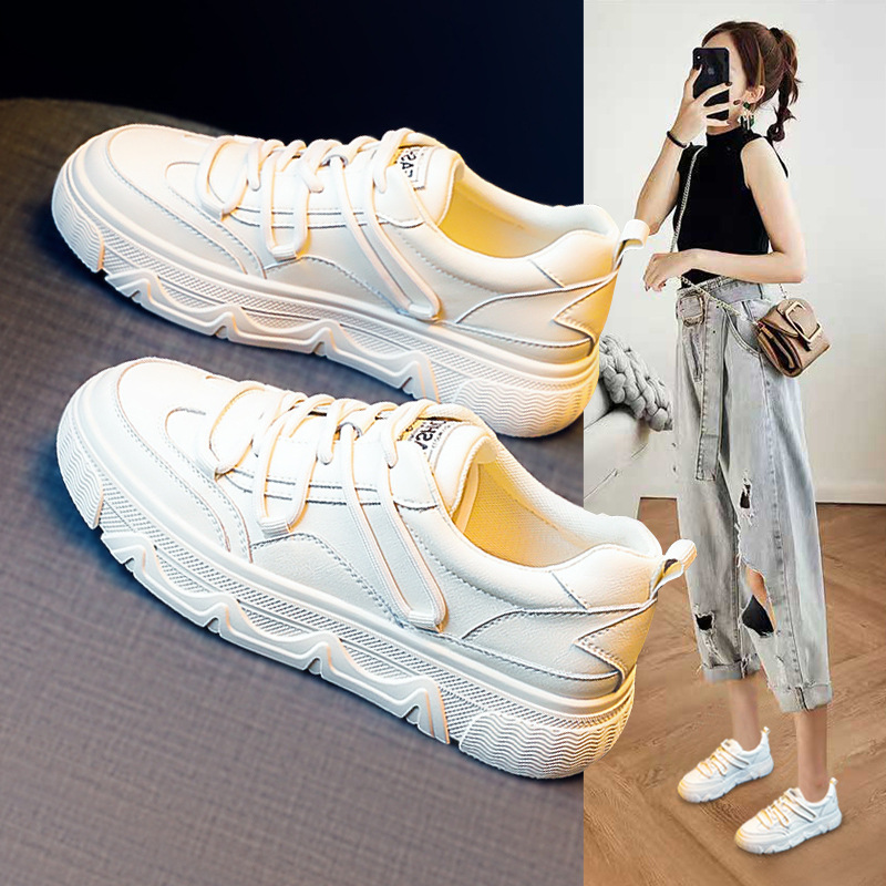 Ruo Ji white shoes women's shoes 2021 ne...