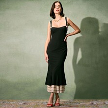 Q 37565 Elegant Mermaid Dress ��β����ȹ �羳��������ѷ