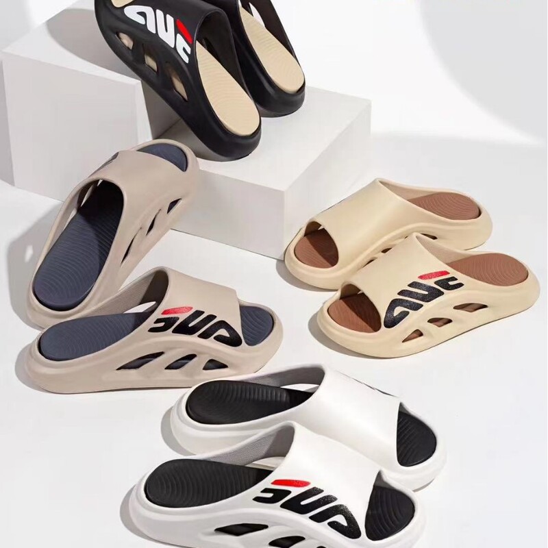 Personalized Totem Internet Celebrity Slip-On Summer Shock-Absorbing Anti-Slip Sports Ororo Elf Style Thick Sole