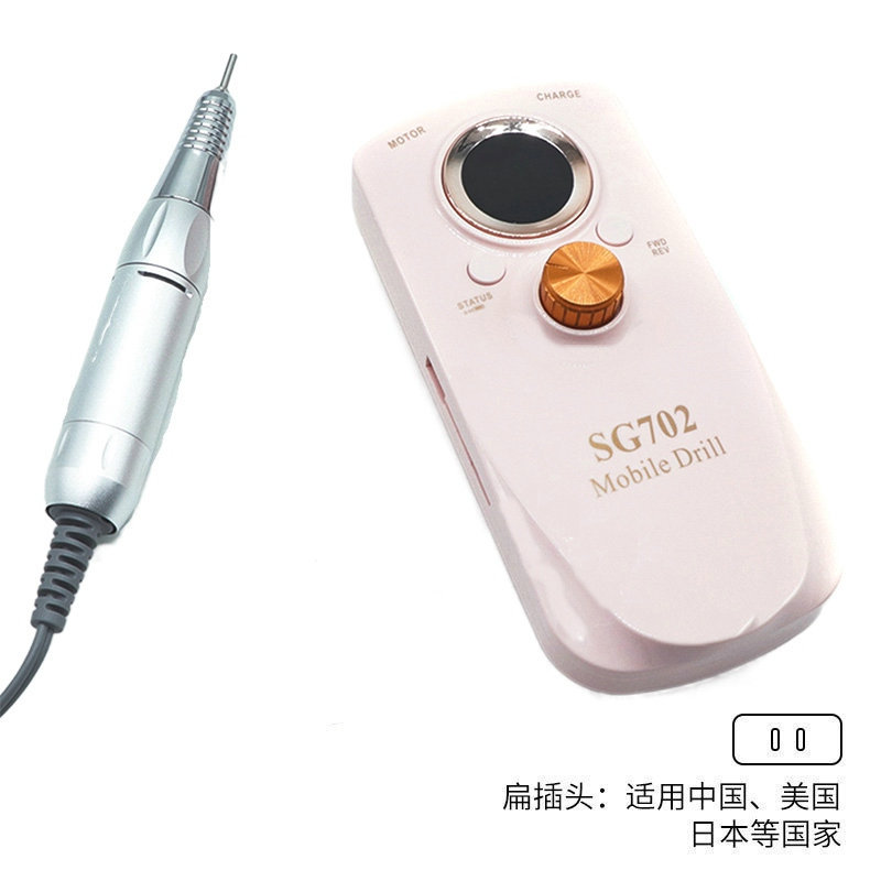 Disposición de almacenamiento eléctrico de 35000rpm ajustable velocidad de rotación de la máquina de molienda eléctrica especial para la tienda de uñas