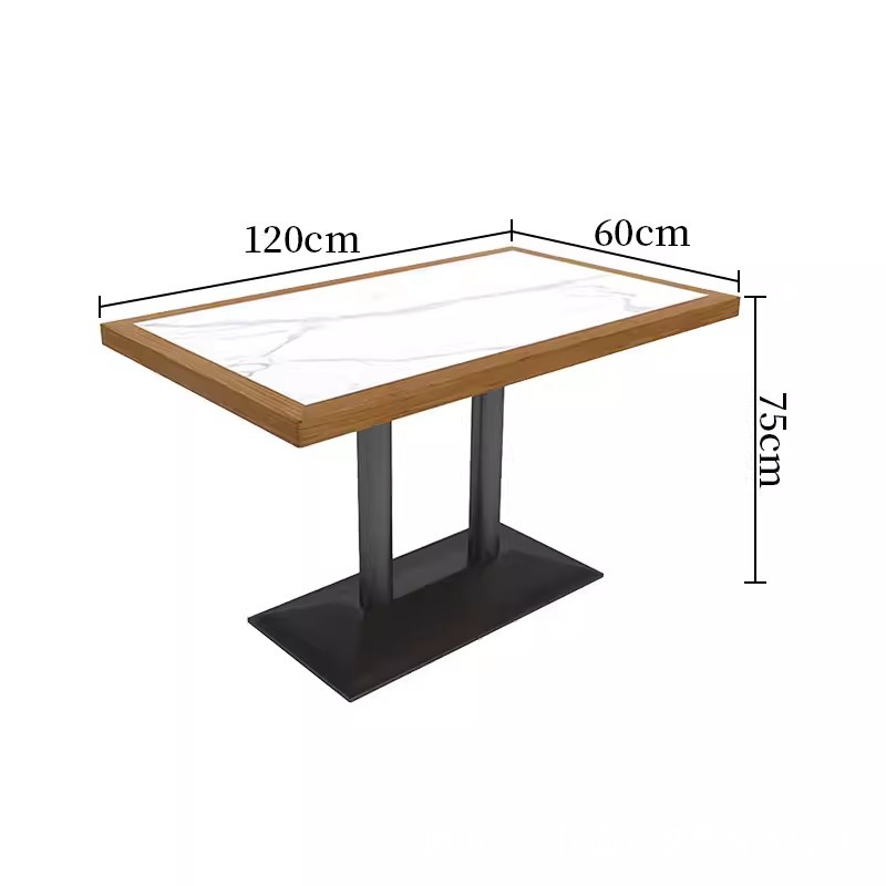 Silla de comedor de madera maciza para restaurante