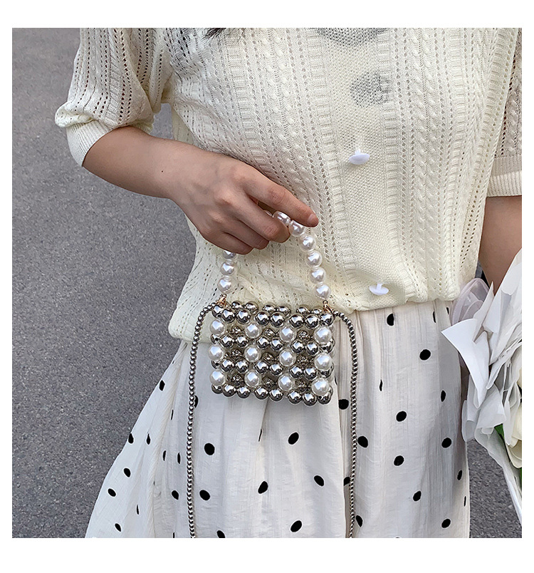 172g Weight Polyester Lining Material Open Closure Type Single Shoulder Strap Strap Type Handbag Bags Type Women's Mini All Seasons Pvc Streetwear Handbag