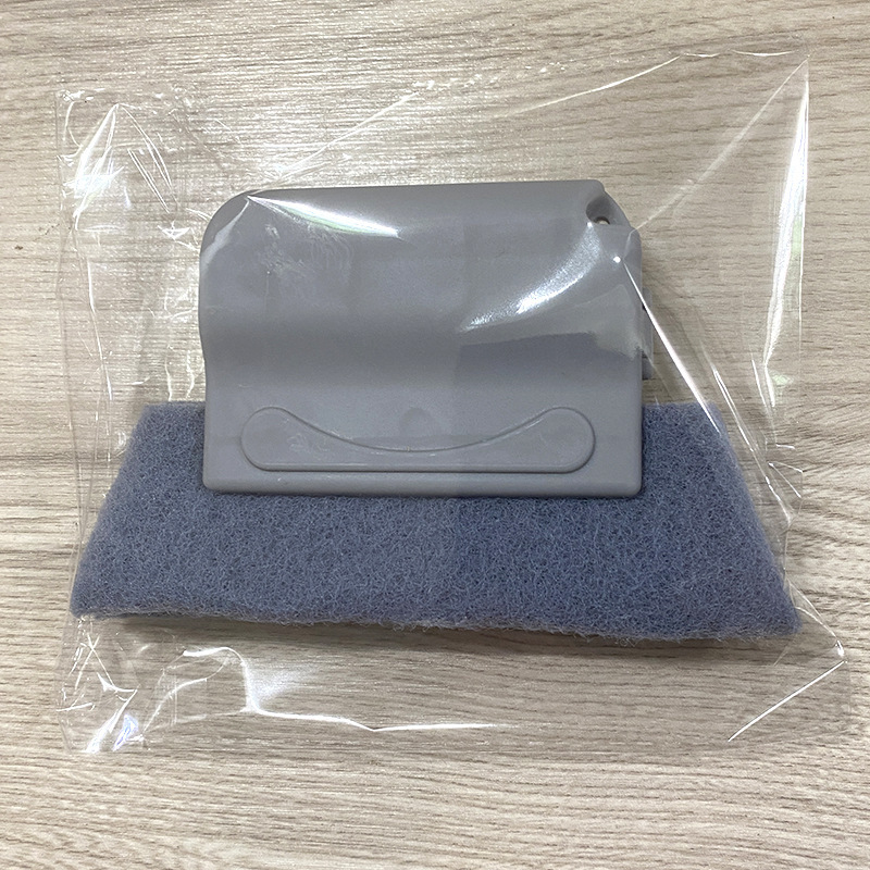 Cepillo Limpiador de Ranuras de Plástico para Puertas y Ventanas