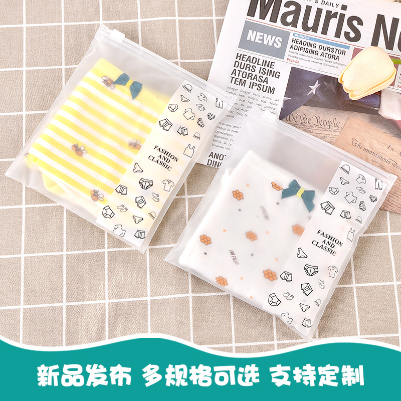 Spot Eva bragas esmeriladas bolsas de embalaje hombres, mujeres y niños bolsillos interiores independientes bolsas de ropa con cremallera puede agregar LOGO