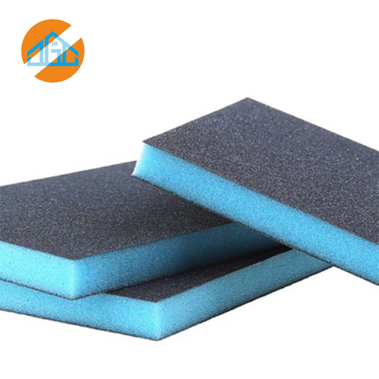 ✅双面海绵砂纸薄款海绵抛光片家具汽车抛光打磨片贴膜工艺海绵砂