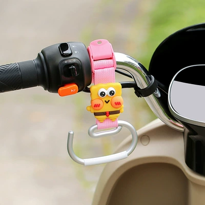 Other Electric Vehicle Accessories — Bicycles, Scooters, and Helmets - pink-long-belt-e-hook-haibao-left