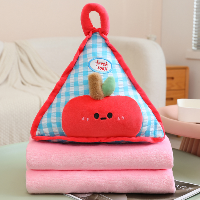 Dual-purpose colcha de almohada plegable cojín de cojín image 11