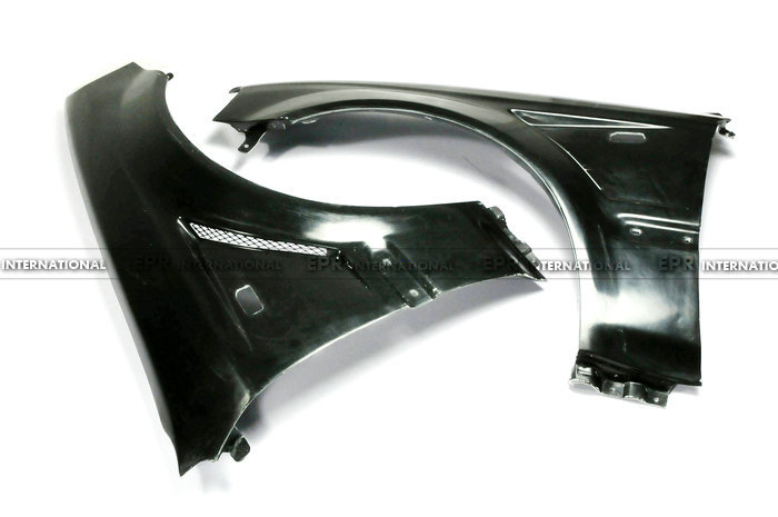 Applicable to Honda Civic EK models; JS-style carbon fiber wide-body front fender modification