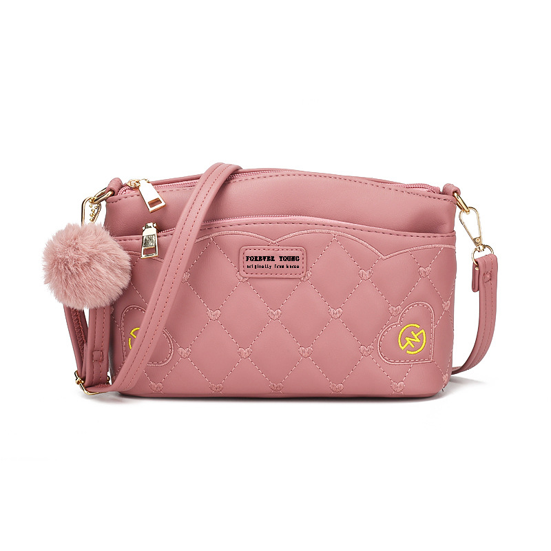 Bolso bandolera nuevo de verano 2024 para mujer, bolso de hombro pequeño con bordado de hilo estilo INS, venta al por mayor de Guangzhou, bolso de hombro individual para teléfono.