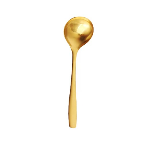 Stainless steel soup spoon big head spoon household long handle soup ladle porridge spoon soup shell kitchen cooking hot pot public spoon