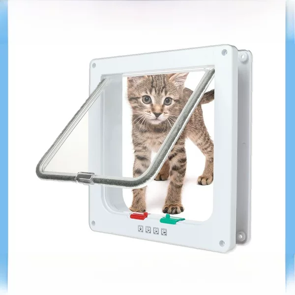 Cross-border Source ABS cat door dog door opening free access to pet door cat kennel pet supplies