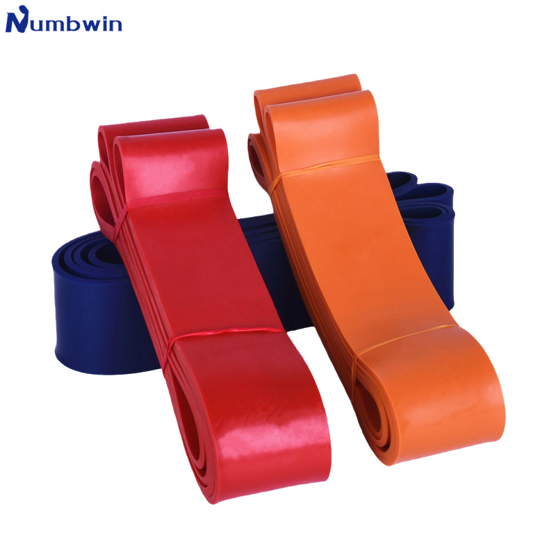 Numbwin Latex 2080 Elastic Band 45mm 125 Pounds Resistance Band Fitness Resistance Training Pull-Up Rope