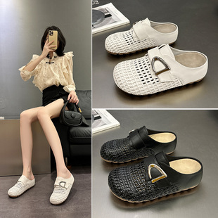 6CM�����߰��^����ЬŮ�⴩2026�¿��ľ����U��͸�Ⲫ��Ь����Ь