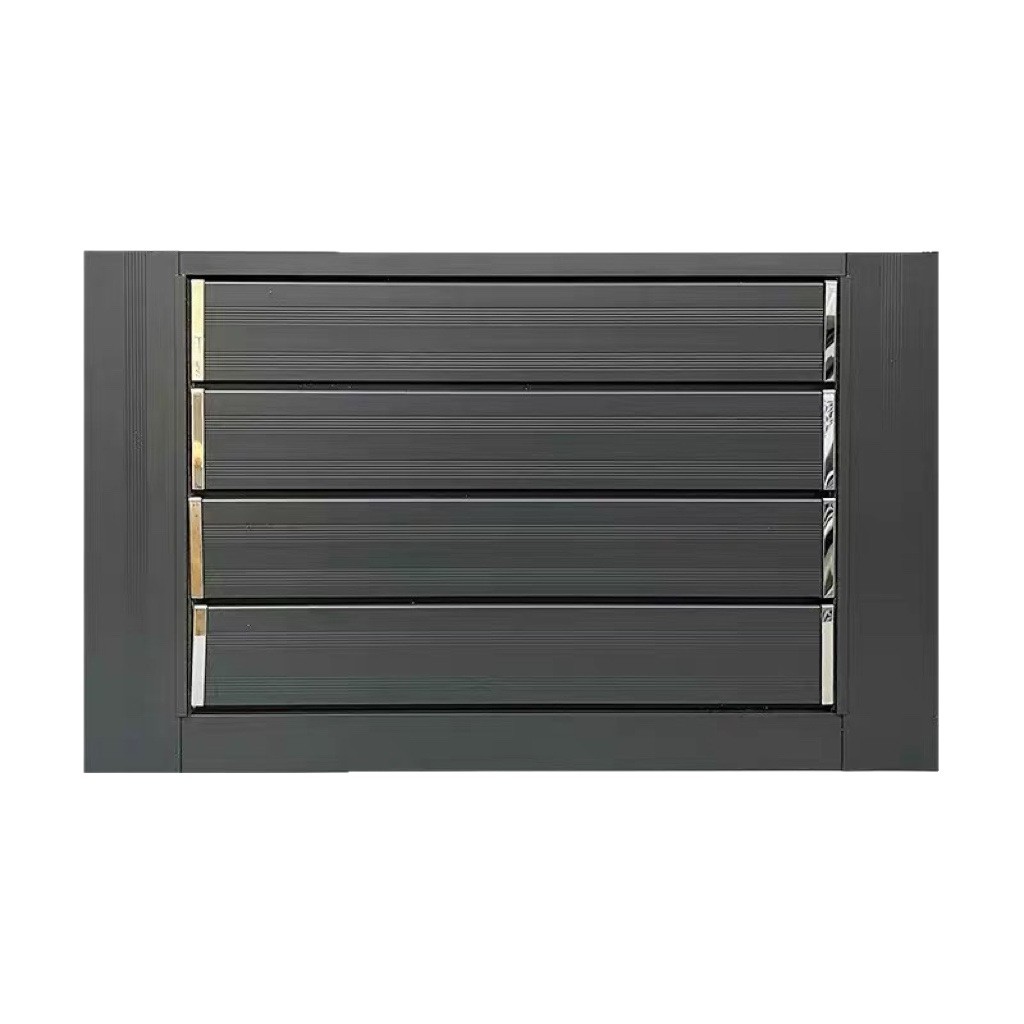 Fábrica de entrega gratuita personalizada sala de máquinas de subestación aleación de aluminio anti-oxidable ventilación contra incendios enlace manual ventilador blindado eléctrico