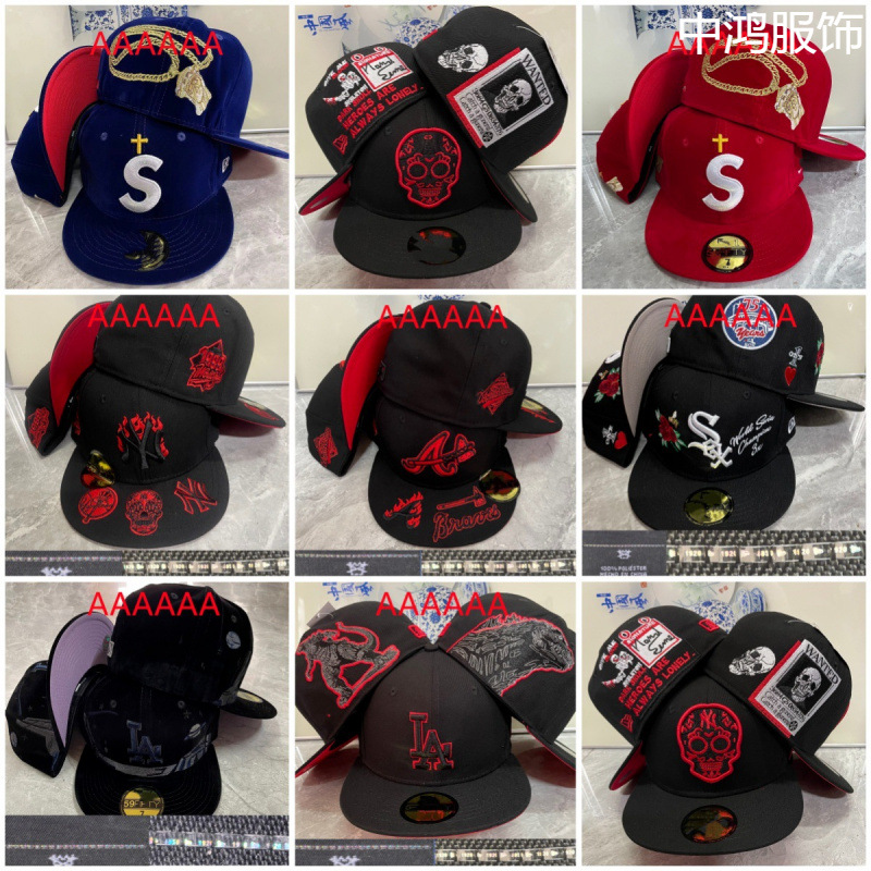 2026 New Model Cross-Border Foreign Trade Team Baseball Cap Aaaaa High-Quality Machine Embroidery Fashion Flat-Brimmed Cap Wholesale