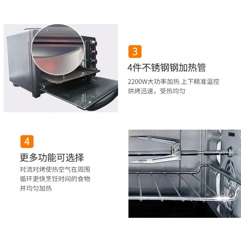 KS66 gran capacidad automática multifunción visual libre de aceite de aire freidora eléctrica horno inteligente