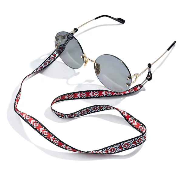 Bohemian Style Woven Glasses Cord Sunglasses Reading Glasses Glasses Lanyard Glasses Chain Portable Neck Strap Anti-Drop Cord