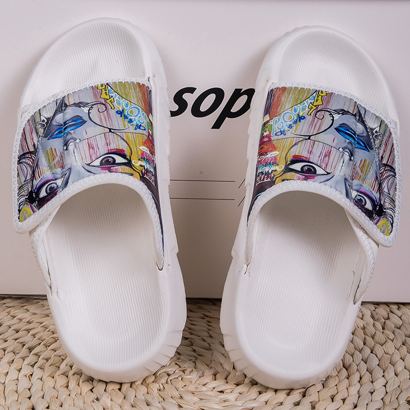 Men's Summer Trendy Slippers Non-Slip Odor-Resistant Soft Sole Outdoor Sports Youth Beach Sandals_vogvips.com