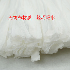 2F無紡布家用拖把吸水替換拖把頭手擰普通棉紗地拖頭墩布更換拖布