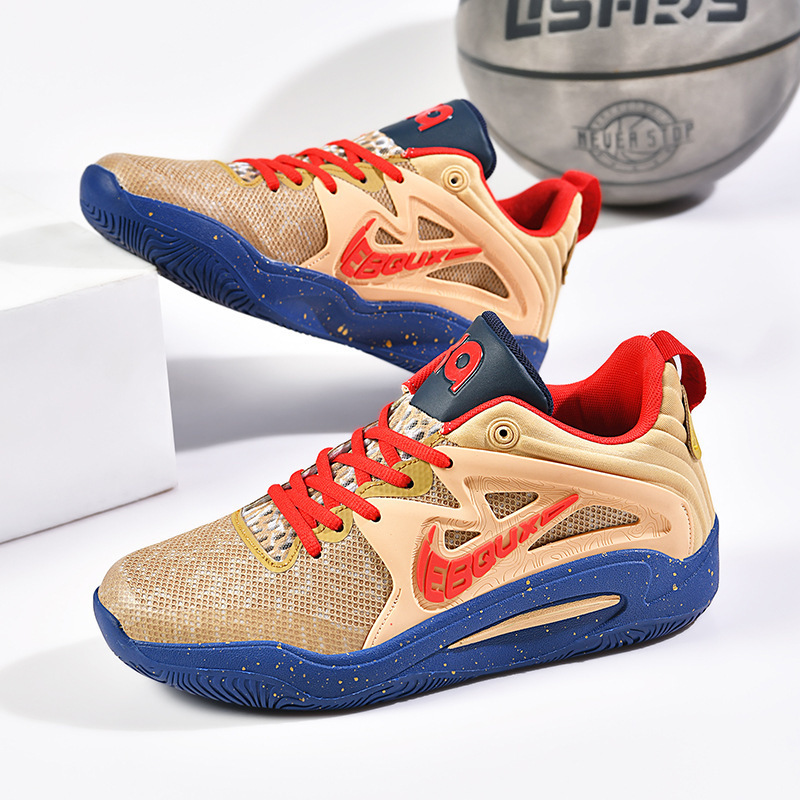 Autumn Kd15 Generation Basketball Shoes for Men, Breathable, Wear-Resistant, Cushioning, Primary and Secondary School Students' Game Boots, Practical Audio Sports Shoes
