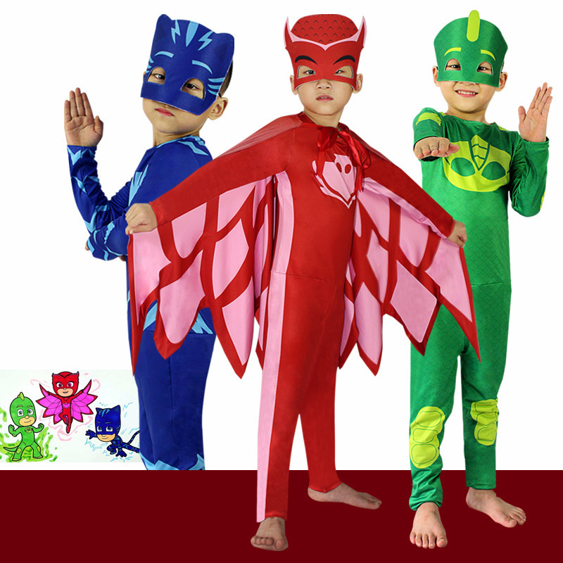 Pajamas Little Hero Cosplay Jumpsuit Halloween Kidsren's Performance Clothing Cosplay Fashion