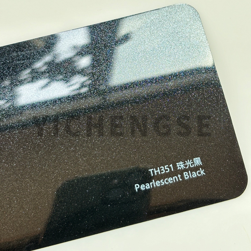Paint Protection Film – Yichengse Car paint protective film - tpu-car-wrap-pearlescent-black-15215-metersroll