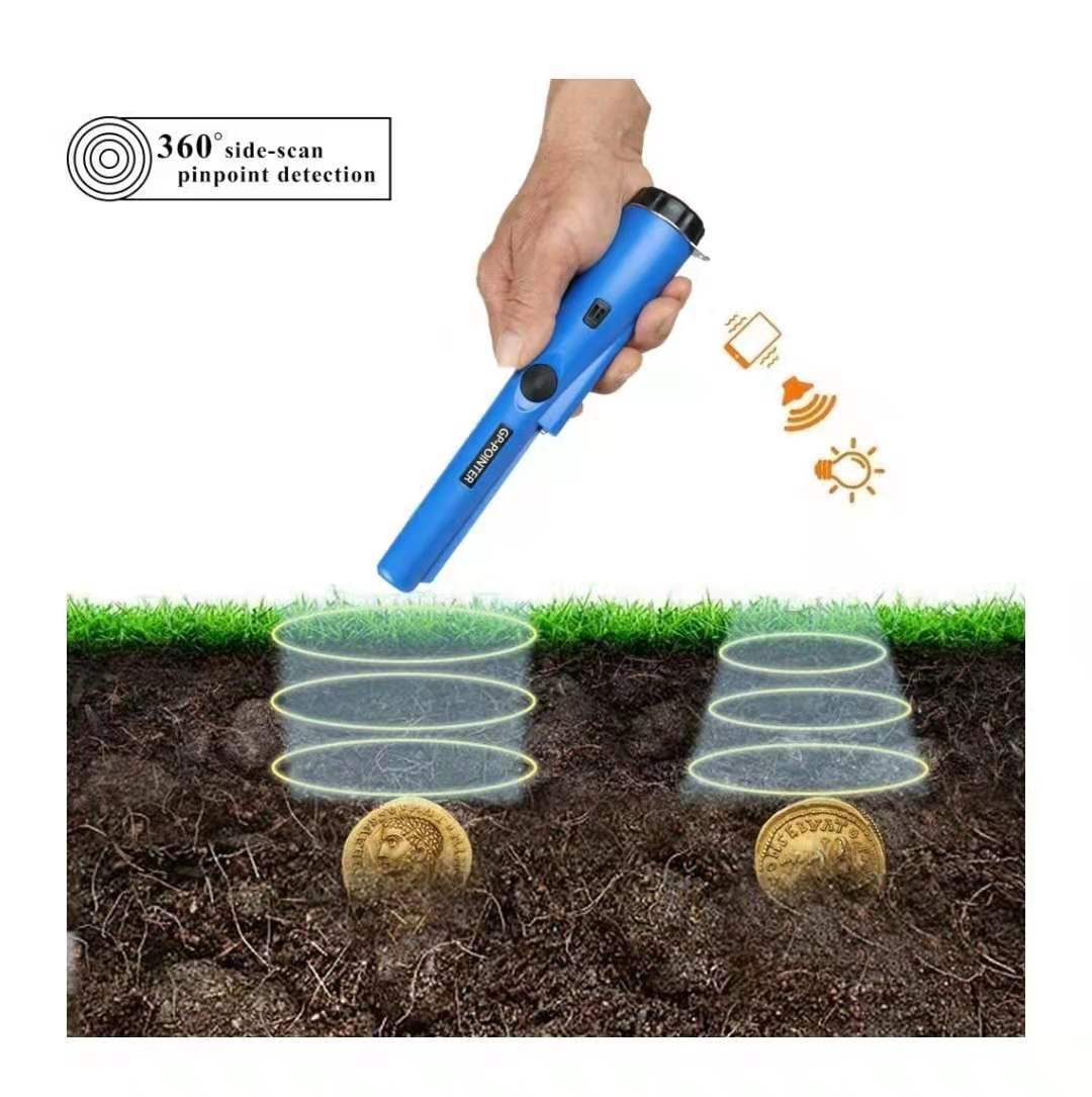 Детектор для стен 外贸热销gp-pointer定位棒手持金属探测器寻宝考古安检探测棒批发