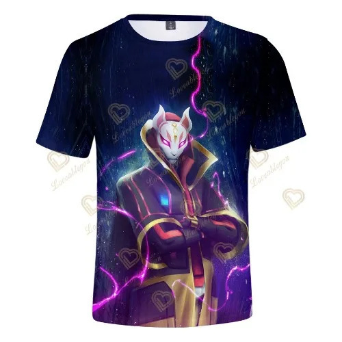 New Summer Style Fortnite 3Dt Shirt Amazon Fortnite Round Neck T-Shirt
