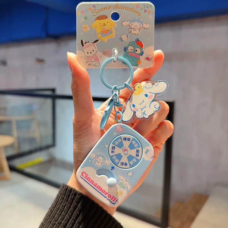 Плюшевый брелок Sanrio Hello Kitty, оригинал, мягкая подвеска 11×7.5 см, коллекционный талисман