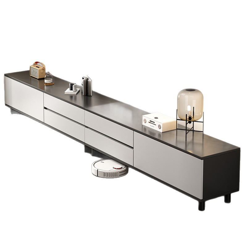 Gabinete de TV armario de almacenamiento doméstico armario de almacenamiento sala de estar estante de piso pequeño tablero de té varios gabinetes